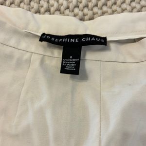 Cream straight pants